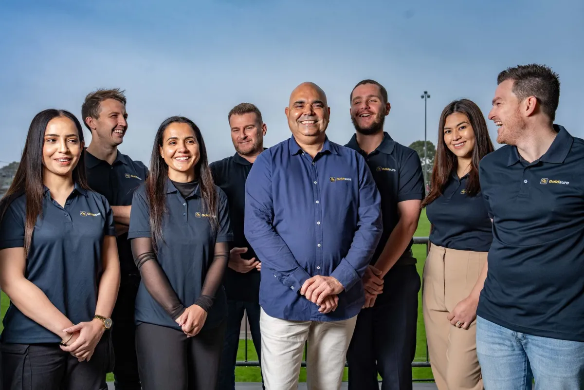 The Goldsure team, our own licensed plumbers and electricians